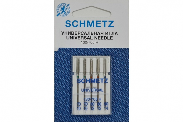 Иглы Schmetz универсальные (70x2, 80x2, 90x1), 5 шт в Донецке