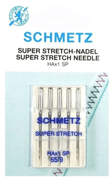 Иглы Schmetz супер-стрейч HAx1 SP 65/9, 5 шт в Донецке