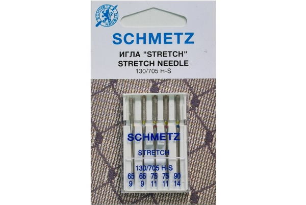 Иглы Schmetz стрейч combi (65x2, 75x2, 90x1), 5 шт в Донецке